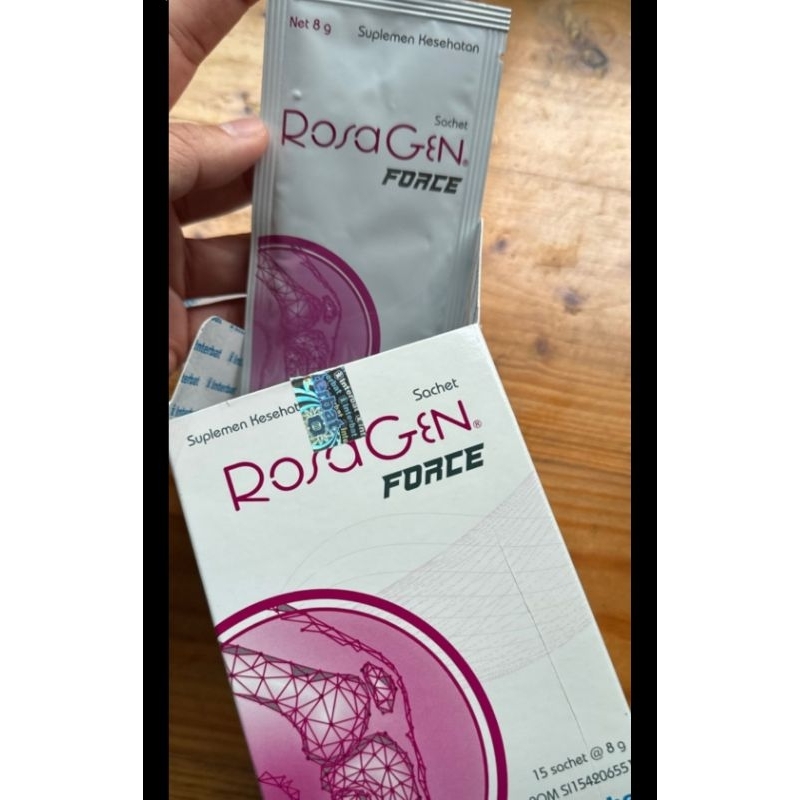 Jual ROSAGEN FORCE 15 SACHET ORIGINAL ROSAGEN ASLI OBAT PERSENDIAN ...