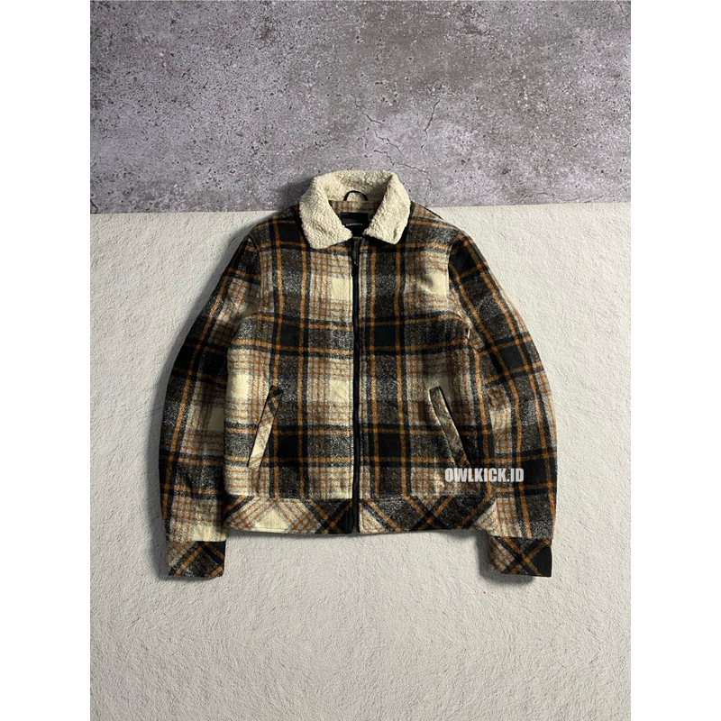 Jual clock house wj check jacket pria | Shopee Indonesia