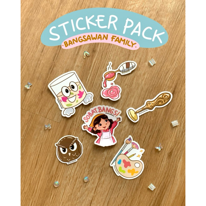 Jual STICKER PACK Mbak Bangsawan Family | Shopee Indonesia