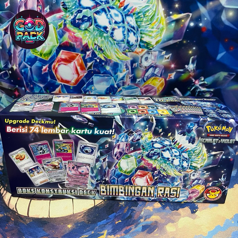 Jual Box konstruksi Kartu Pokemon Seri Bimbingan Rasi / TCG Card ...
