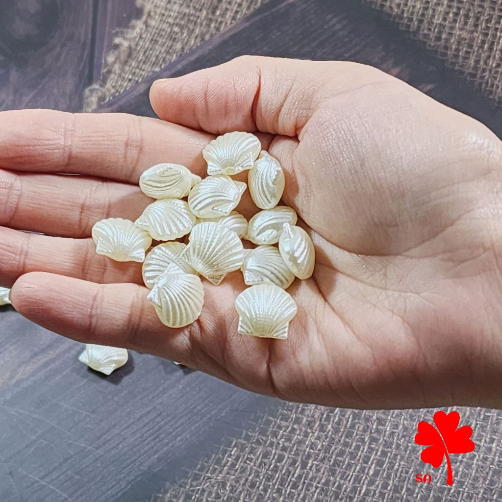 Jual MANIK MOTE KERANG GADING BROKEN WHITE BAHAN KERAJINAN (20GR ...