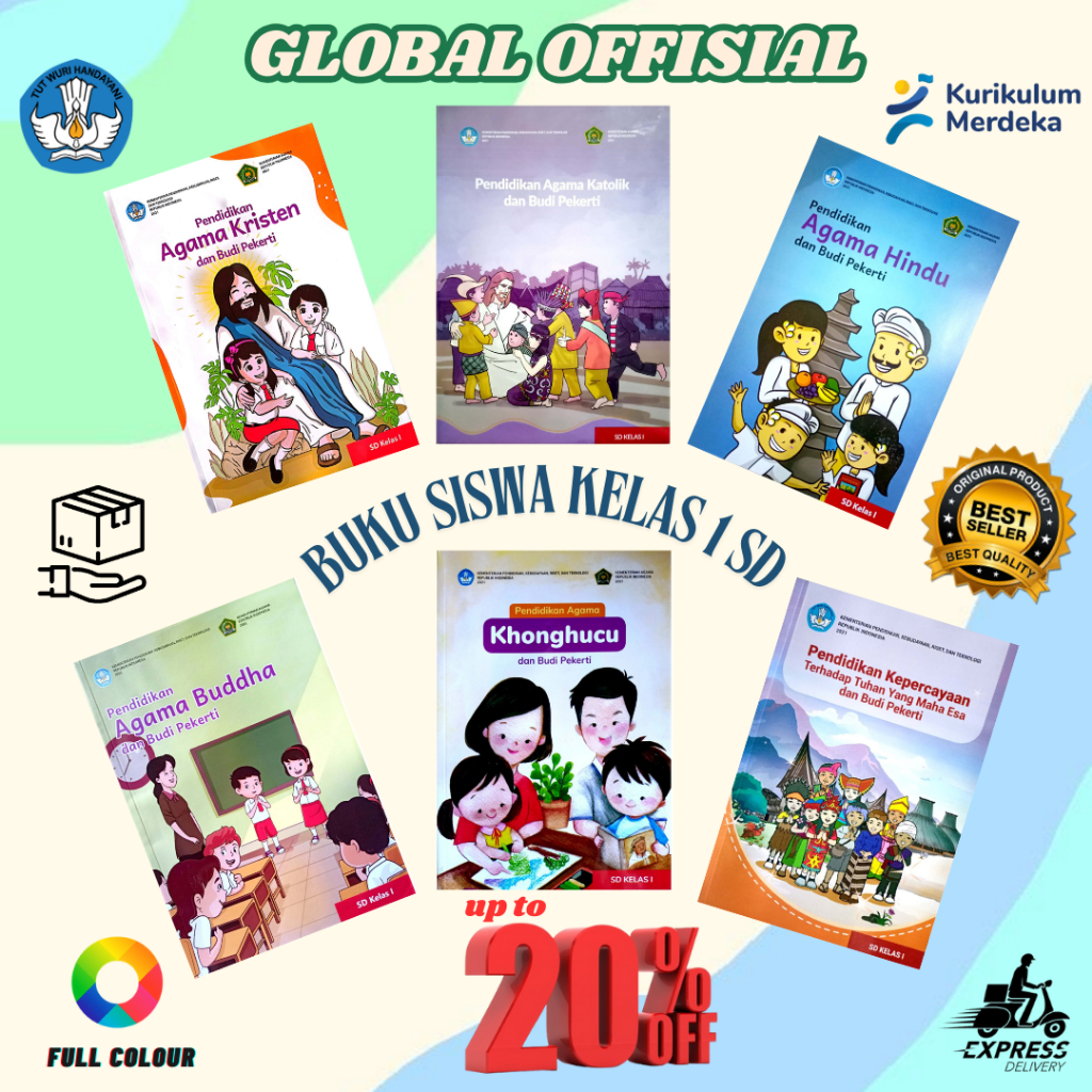 Jual Buku Siswa PENDIDIKAN AGAMA Kelas 1 SD Kurikulum Merdeka | Shopee ...