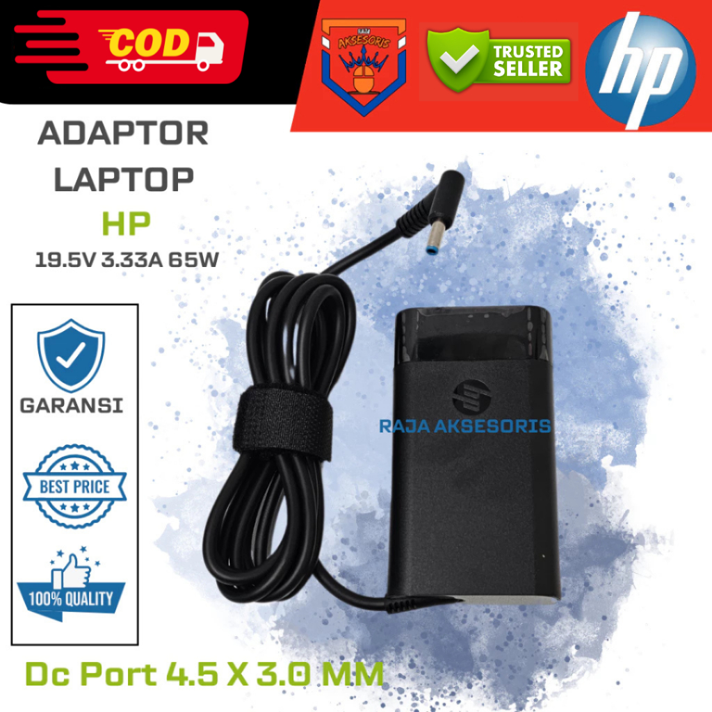 Chargeur Adaptateur 19,5V 3,33A Pour HP COMPAQ Pavilion Sleekbook 14-B155 - Marque DNX, Neuf