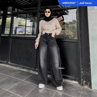 JINISO - Highwaist Oversize Baggy Loose Jeans 781 WEEKEND