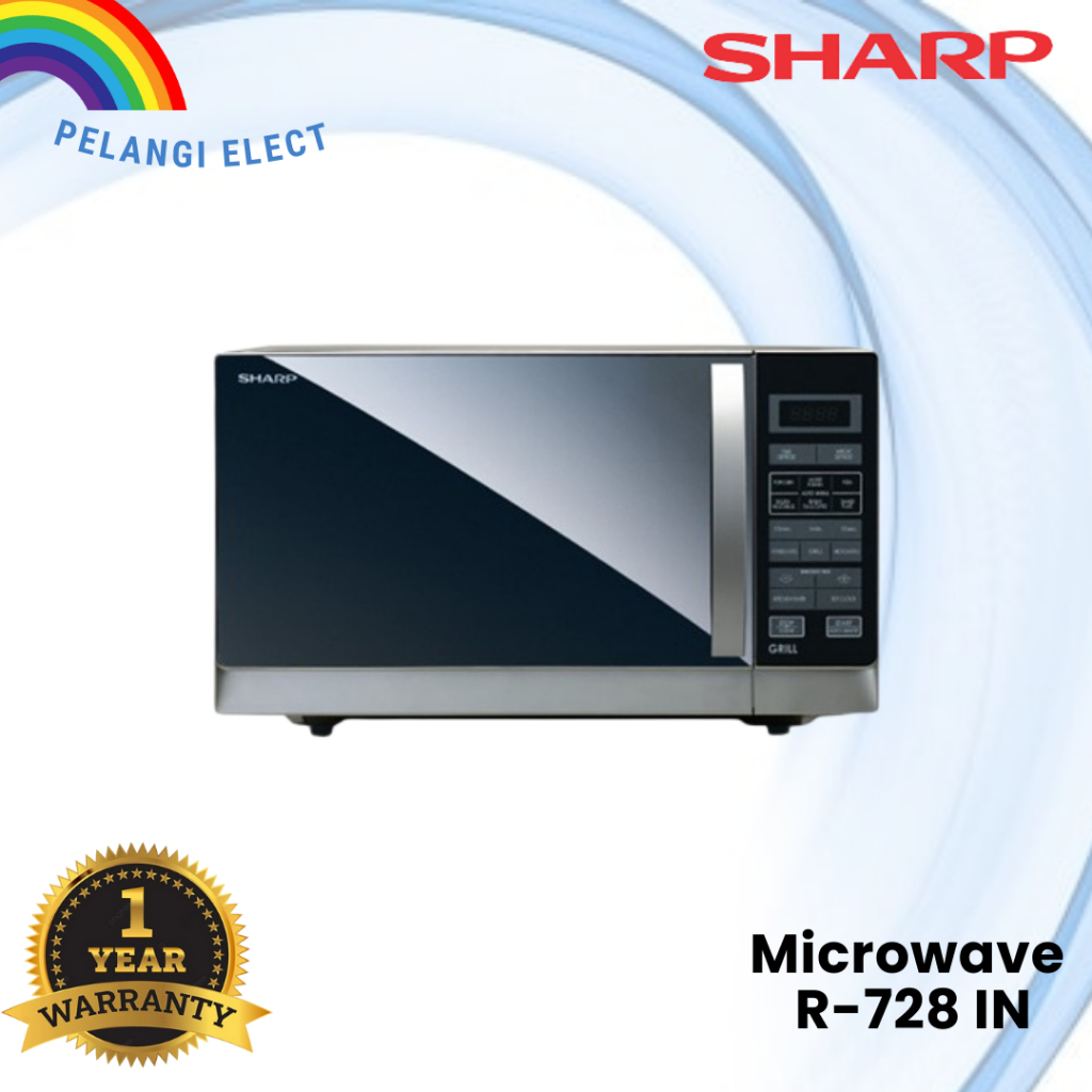 Jual MICROWAVE SHARP GRILL 25 L R728 | Shopee Indonesia