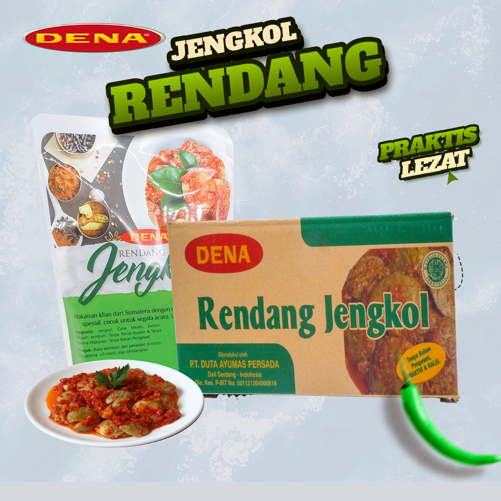 Jual Paket Sultant Rendang Jengkol 1 Kardus Isi 10 Pack Besar (50 Pack ...