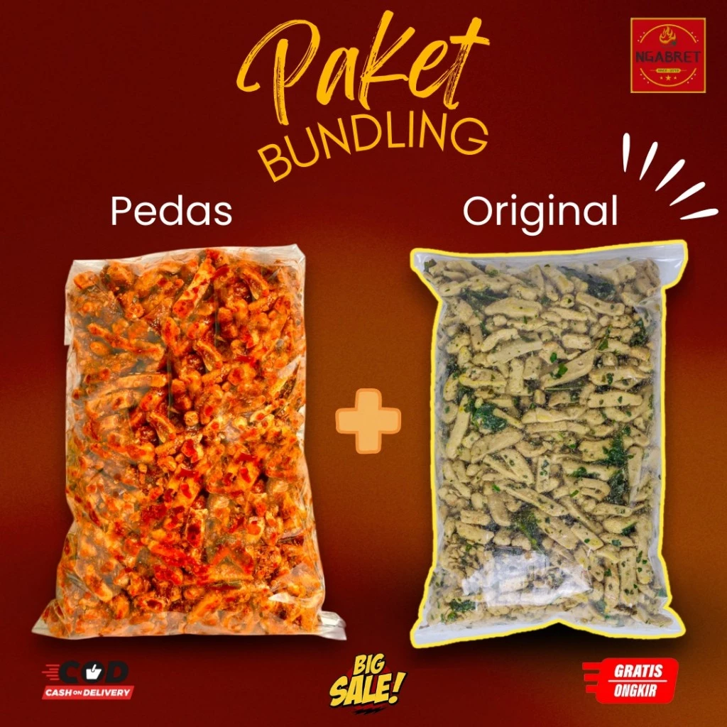Basreng Pedas Daun Jeruk