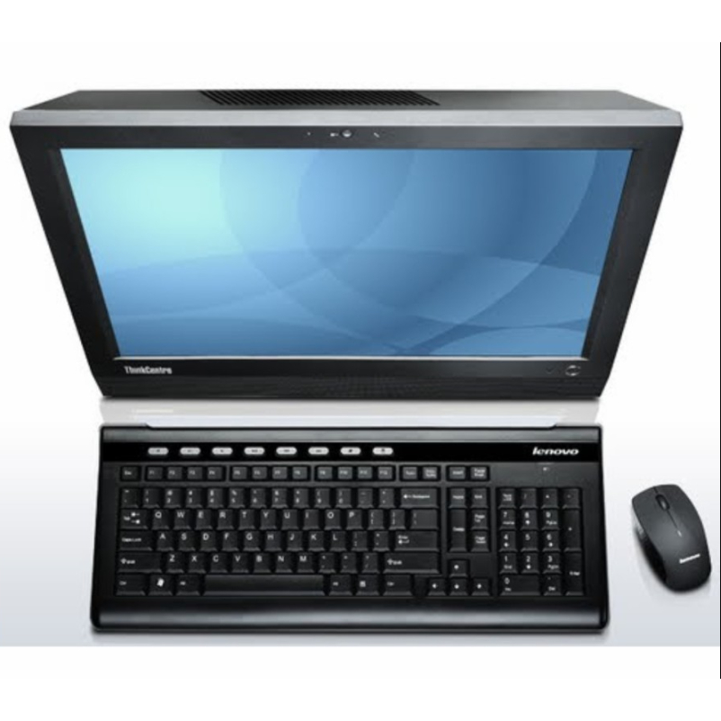 Jual all in one lenovo thinkcenter A70z core 2 duo ram 4 gb hdd 250 gb ...