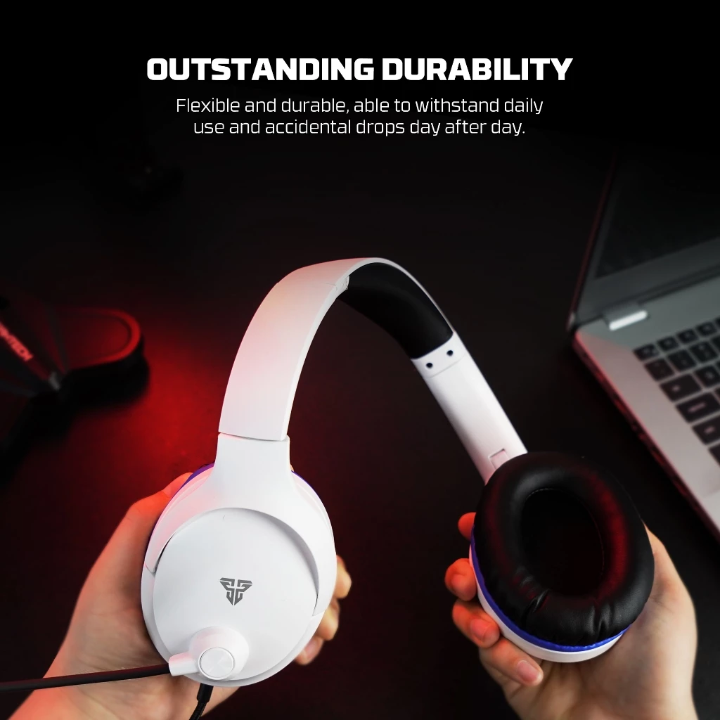 Fantech VALOR II MH89 Headset Gaming PC kabel 3.5mm TRRS Jack Headphone Multi Platform