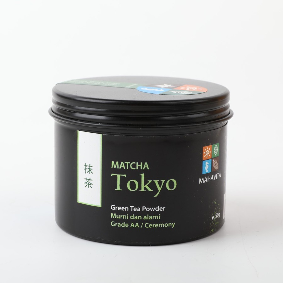 Jual Matcha Tokyo AA Ceremonial Mahavita Green Tea powder bubuk teh ...