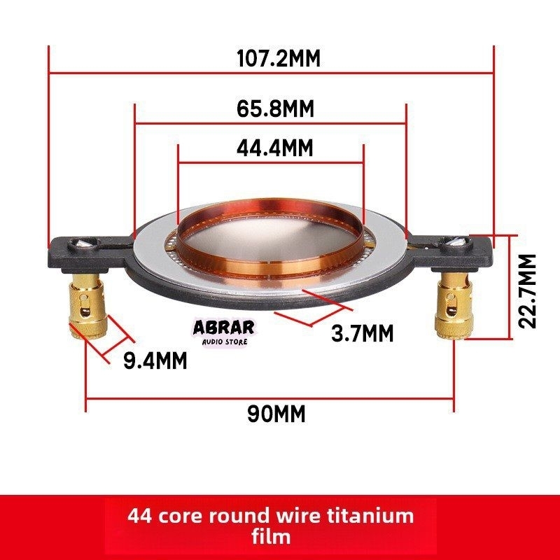 Tweeter A Cupola In Seta 19mm - Set Da 3 Pezzi Per Altoparlanti, Alta Fedeltà - Foto 4
