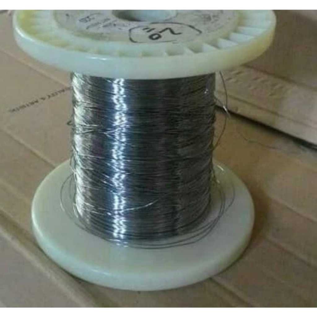Jual RE2077 kawat nikelin nikel nichrome niklin pemanas 0.5mm 0.5 mm ...