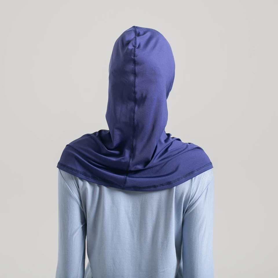 Hijab Sport Navy Noore New Veda Pro untuk Aktivitas Olahraga dan Gaya Modis