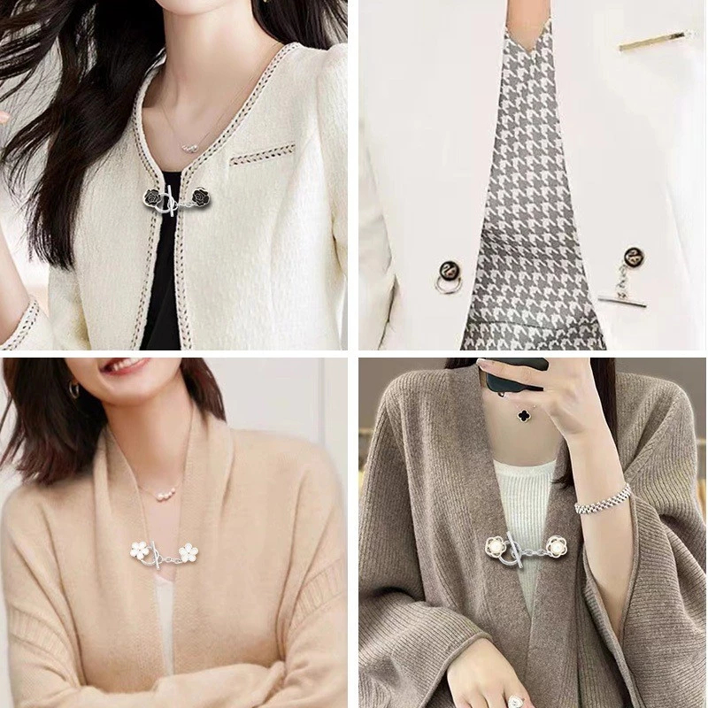 Jual Mini Bros Karakter Pengait klip cardigan Kancing Ikatan Simpul ...