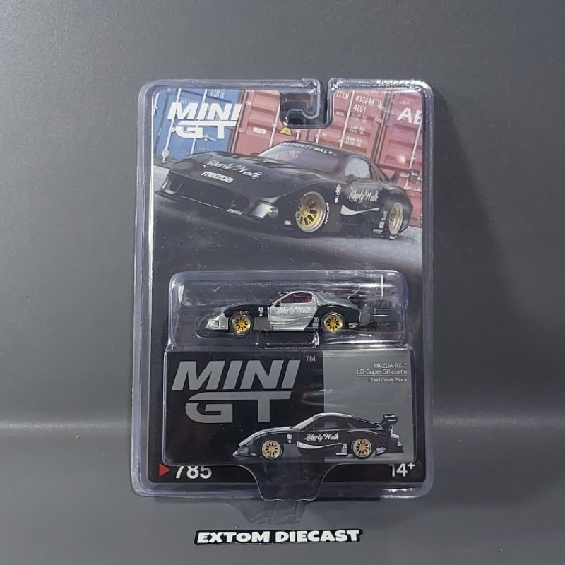 Jual Mini GT 785 Mazda RX7 LBWK Black Chase | Shopee Indonesia