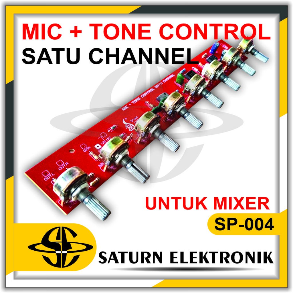 Jual Kit Mic Dan Tone Control SP-004 | Shopee Indonesia