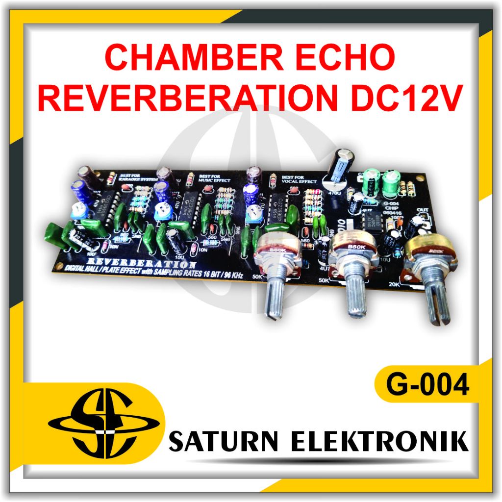 Jual Kit G-004 Echo Chamber Reverberation DC 12V | Shopee Indonesia