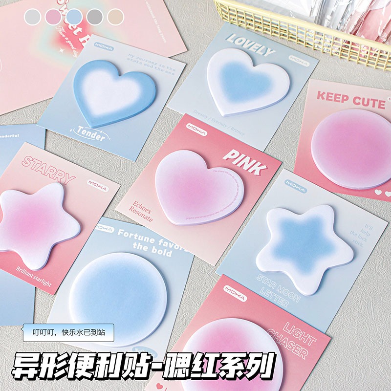 Jual [SH] Sticky Note Biru Pink / Sticker Sticky Note Biru Pink ...