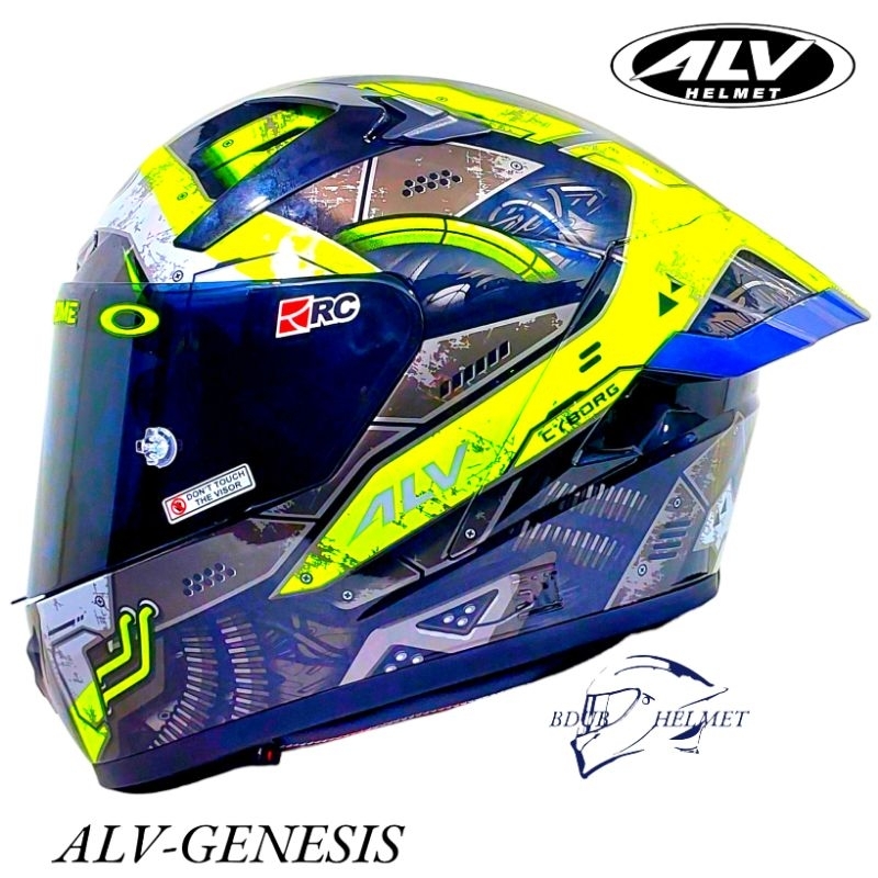 Jual Helm full face ALV Genesis motif new japan kulture Jual Helm full face ALV Genesis motif new japan kulture