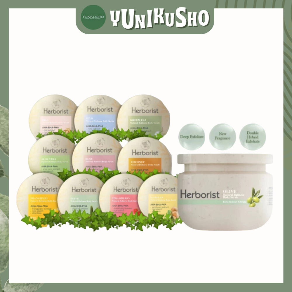 Jual HERBORIST Natural Balinese Body Scrub AHA-BHA-PHA 200g | Shopee ...