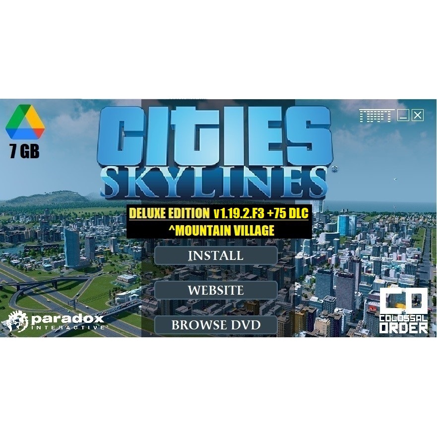 Jual PC Games Cities Skylines Deluxe Edition ALL DLC | Shopee Indonesia