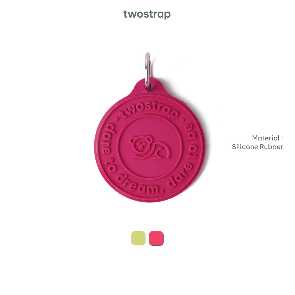 Jual TWOSTRAP - Rubber Charm - Rubber Keychain - Bag Charm | Shopee ...