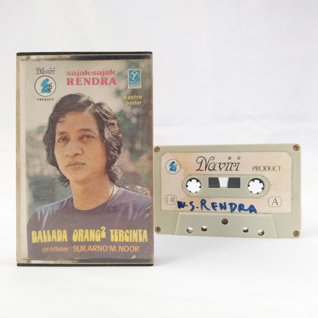 Jual Kaset Pita Lawas Sajak-Sajak Rendra – Ballada Orang-Orang Tercinta ...