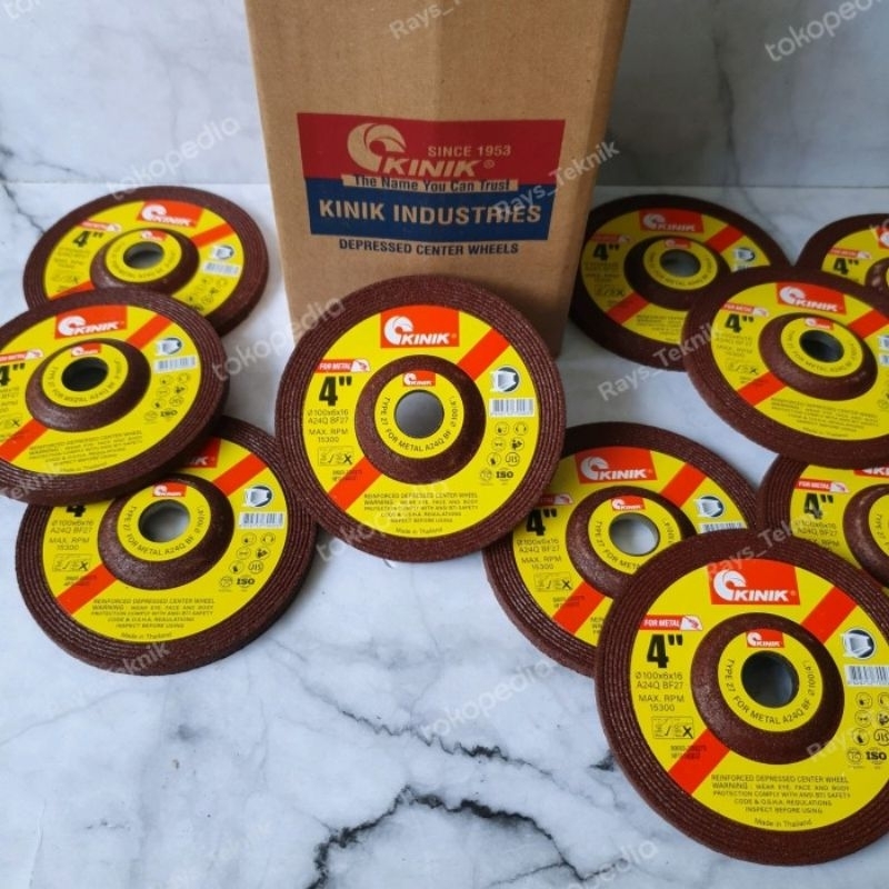 Jual GROSIR KINIK/BATU GERINDA ASAH/POLES GRINDING WHEELS 4