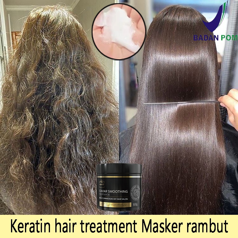Jual keratin masker rambut pelurus rambut permanen masker rambut kering ...