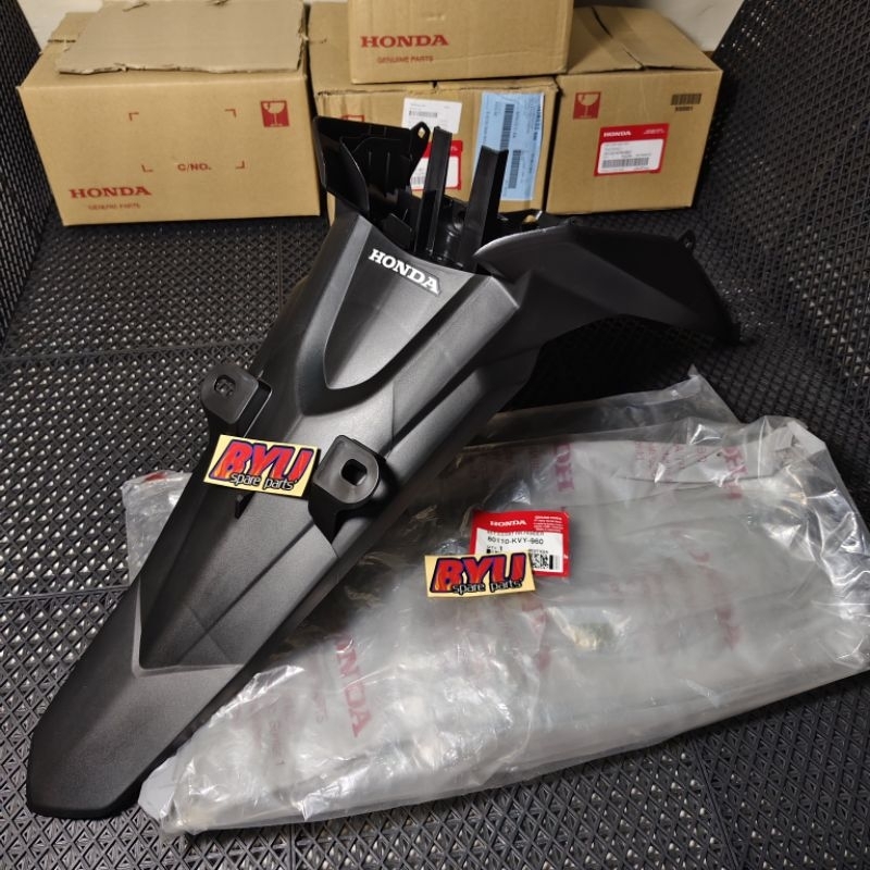 Jual Spakbor belakang / cover mesin / box jok / cover aki Beat karbu ...
