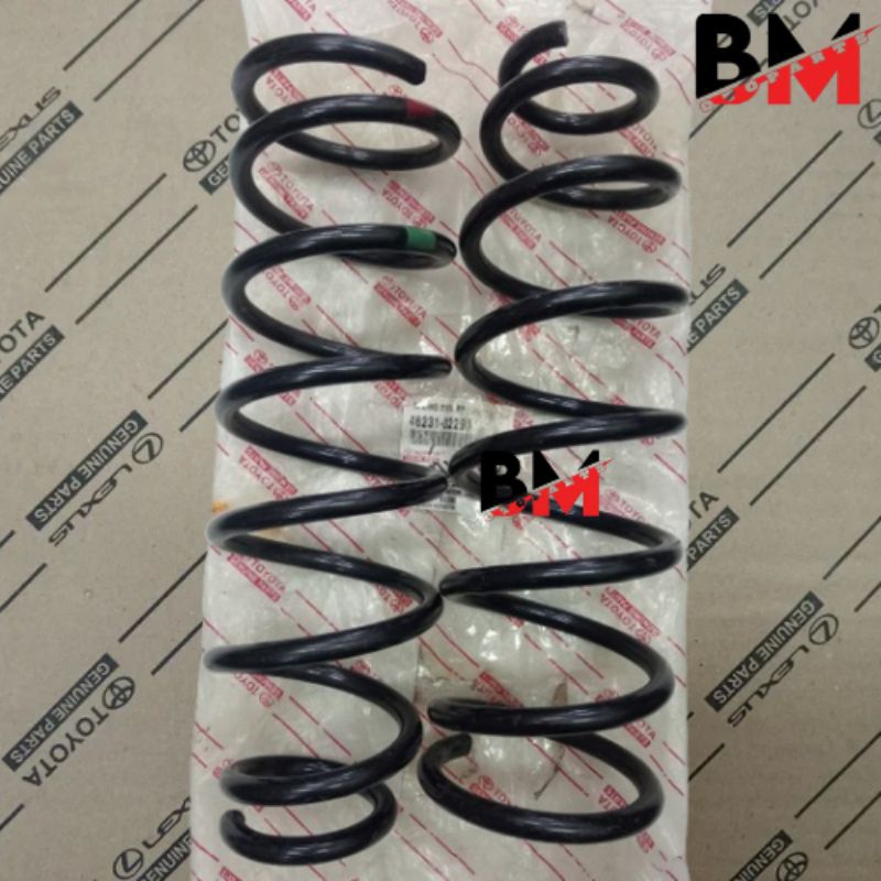 Jual Spring Coil Per Keong Belakang Altis 2001-2007 ZZE122 Original ...