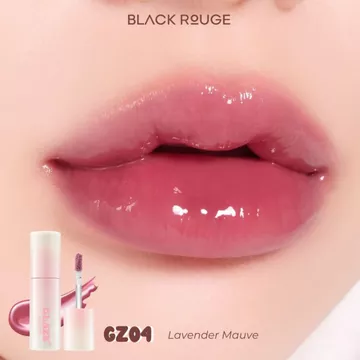 BLACK ROUGE Lip Gloss KOREA Chewy Lip Glaze High Shine Jelly Texture Volume High Glow Glaze