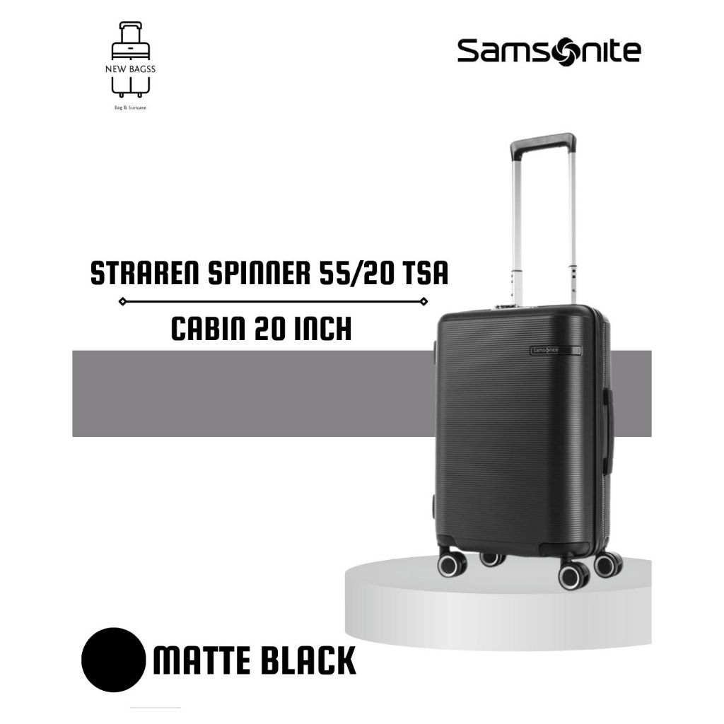 Jual Koper Straren Spinner 55/20 TSA Original / Koper cabin / Cabin 20 ...