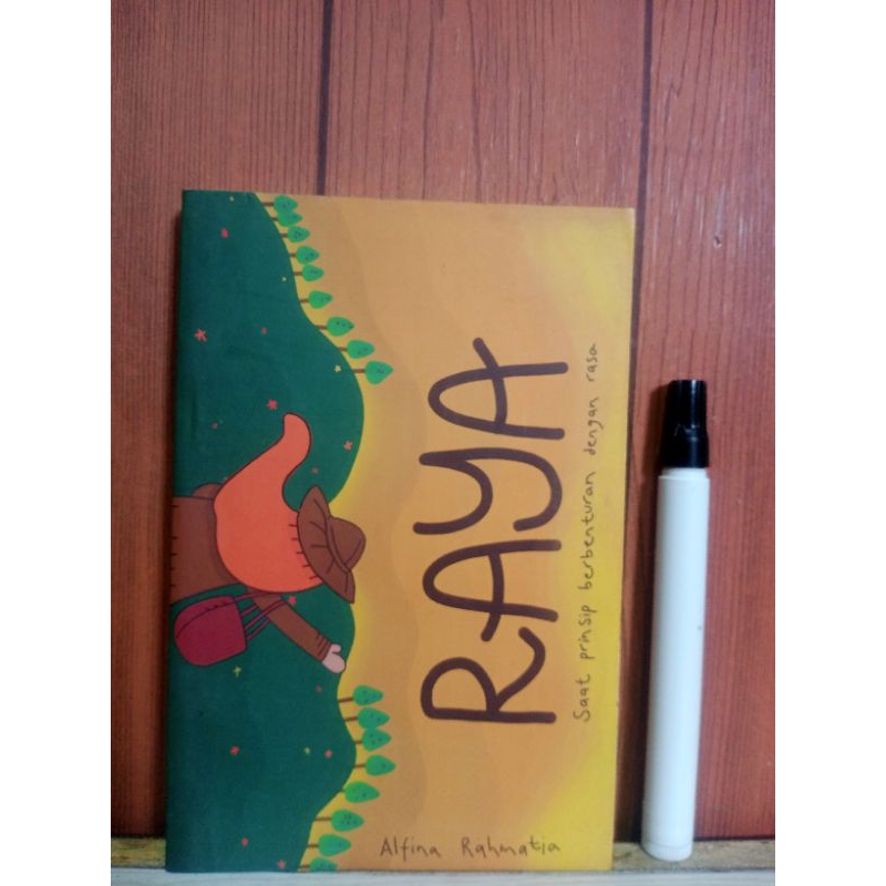 Jual ORIGINAL. Novel Raya, Saat Prinsip Berbenturan dengan Rasa ...