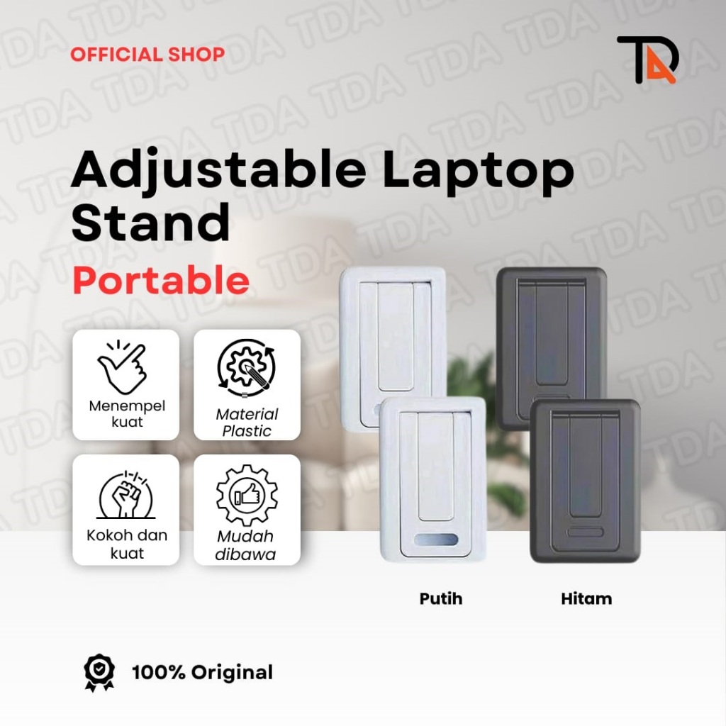 Jual 2Pcs Adjustable Height Foldable Keyboard Laptop Stand Portab ...