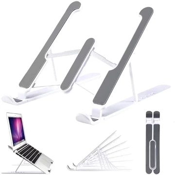 P3 Stand Laptop Full AlumuniumTablet Portable Bahan Aluminum Alloy Dengan Enam Kecepatan