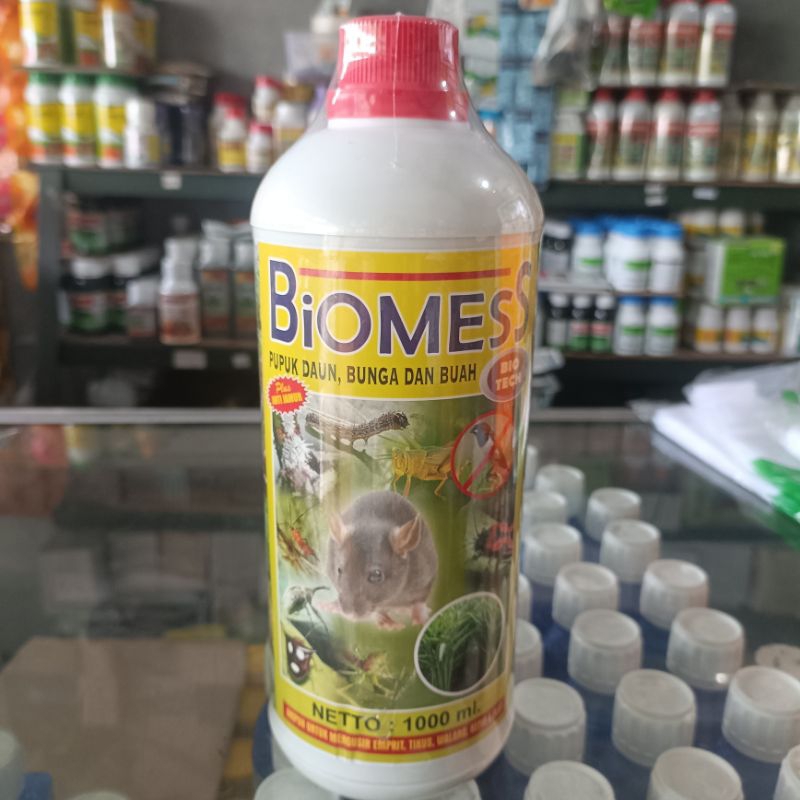 Jual Pupuk Daun BIOMESS 1LITER Penyubur dan pengusir tikus pada tanaman ...