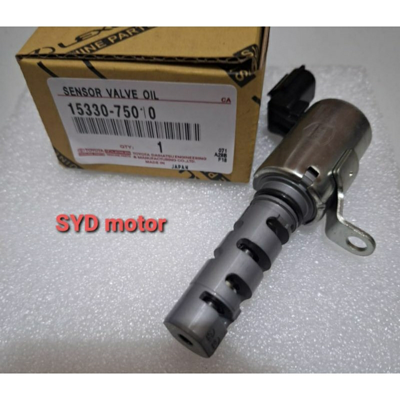 Jual SENSOR VVTI OIL VALVE TIMING CAM INNOVA FORTUNER HILUX BENSIN ...