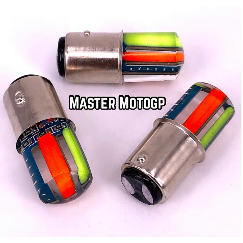 Jual lampu stop model bulpen 7 warna Rgb stop bayonet variasi motor ...