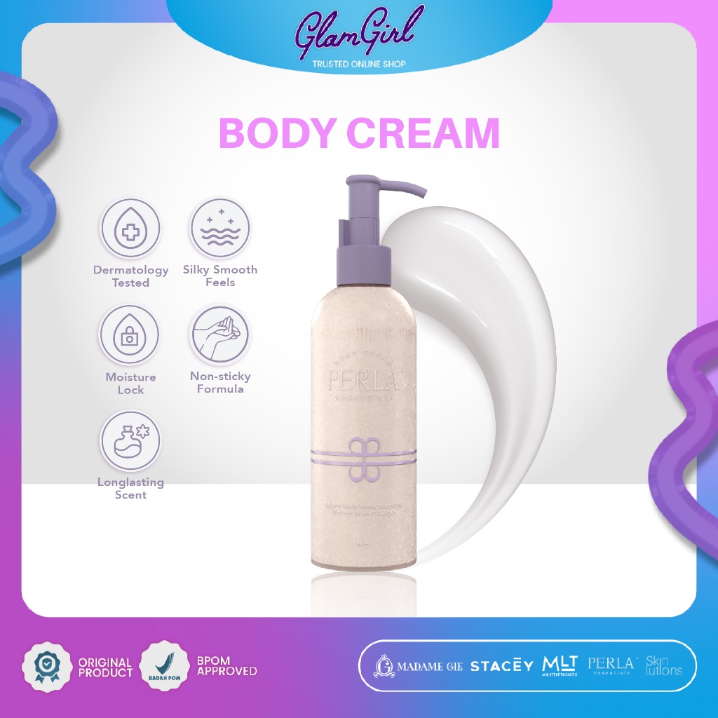 Jual PERLA Essentials Body Cream 300 ml | GLAM GIRL OFFICIAL | Shopee ...