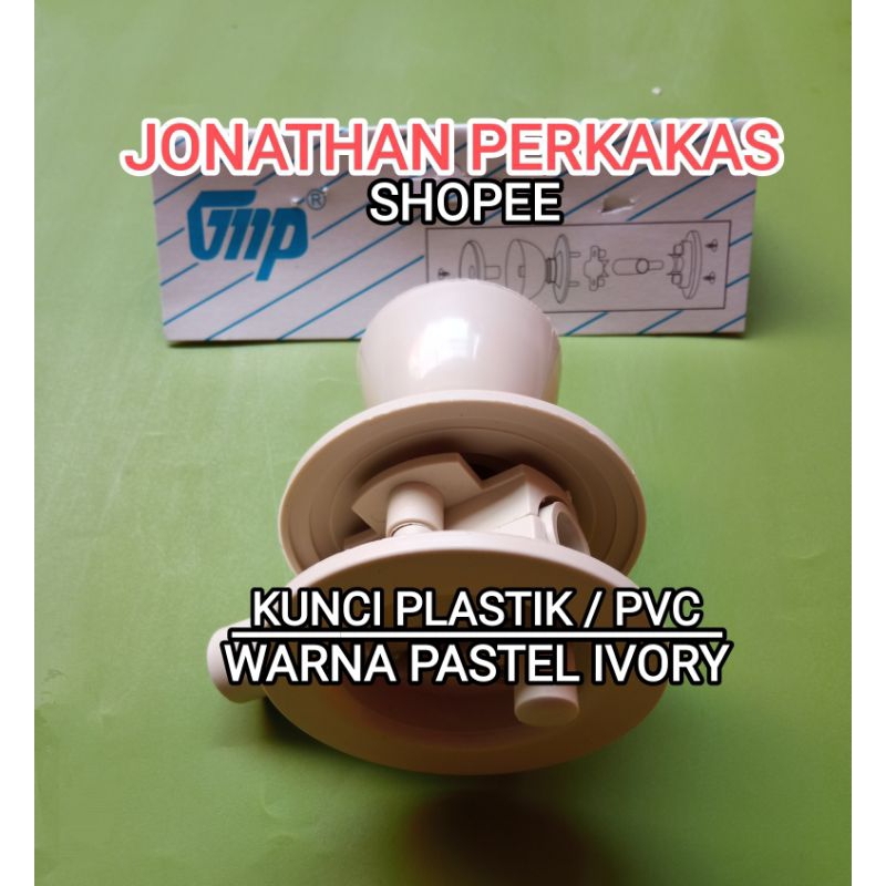Jual kunci pintu pvc warna pastel ivory | Shopee Indonesia