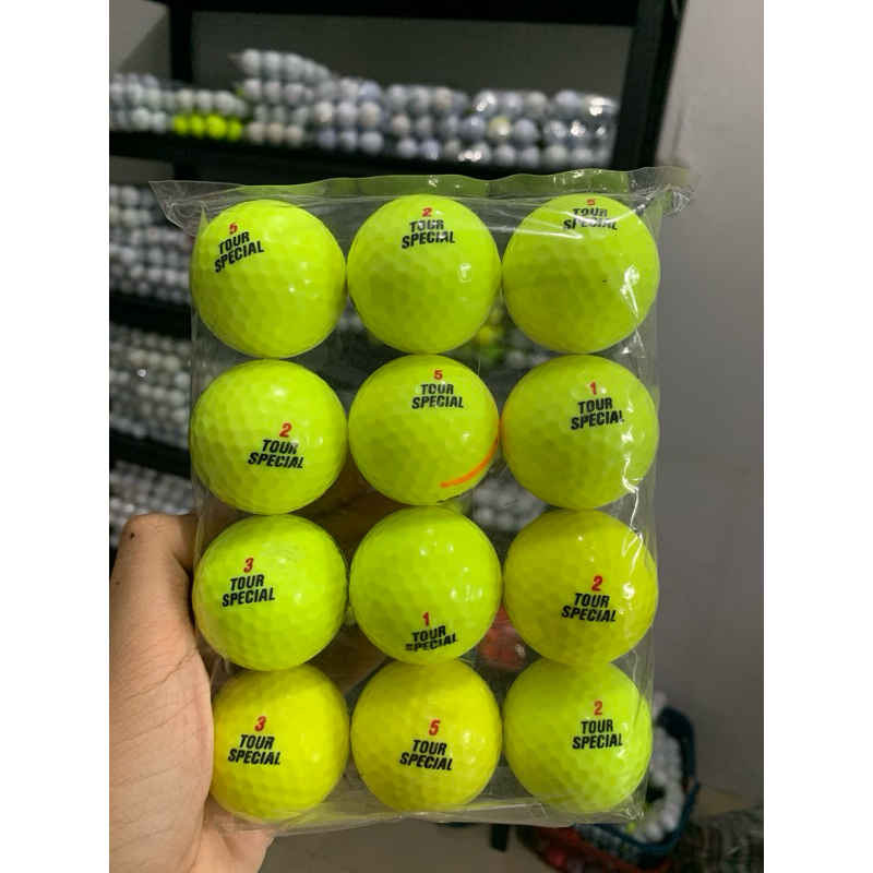 Jual BOLA GOLF TOUR SPECIAL KUNING GRADE A SECOND | Shopee Indonesia