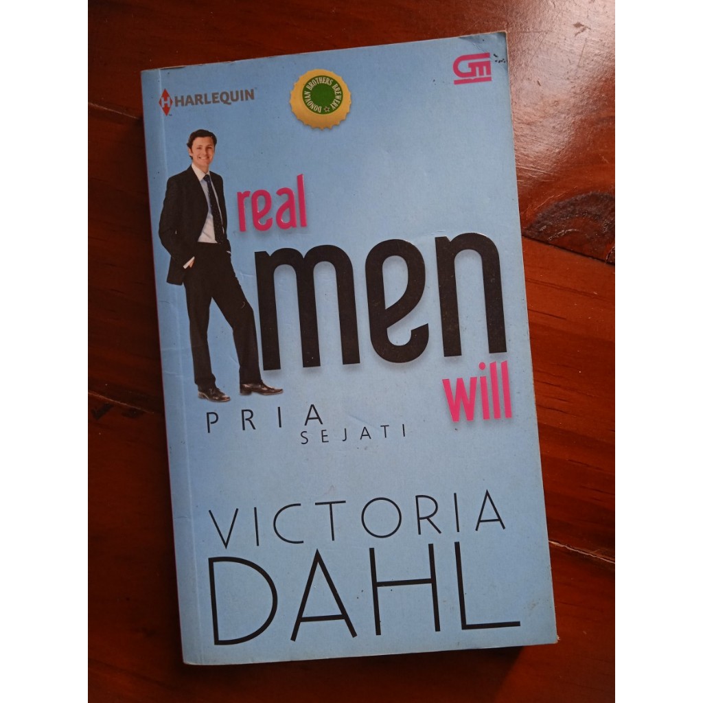Jual Novel : Real Man Will (Pria Sejati) - Victoria Dahl | Shopee Indonesia