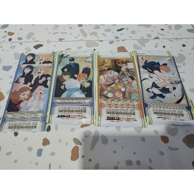 Jual Clear Ticket / Clear Card Size Besar Haikyuu | Shopee Indonesia