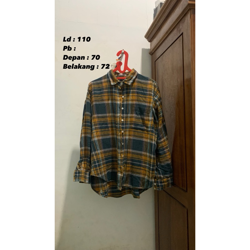 Jual PRELOVED KEMEJA FLANEL | Shopee Indonesia