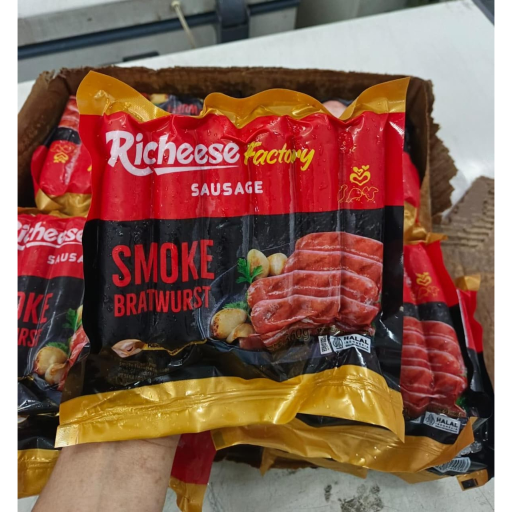 Jual Richeese Sosis Bratwurst Sausage 360Gr | Shopee Indonesia