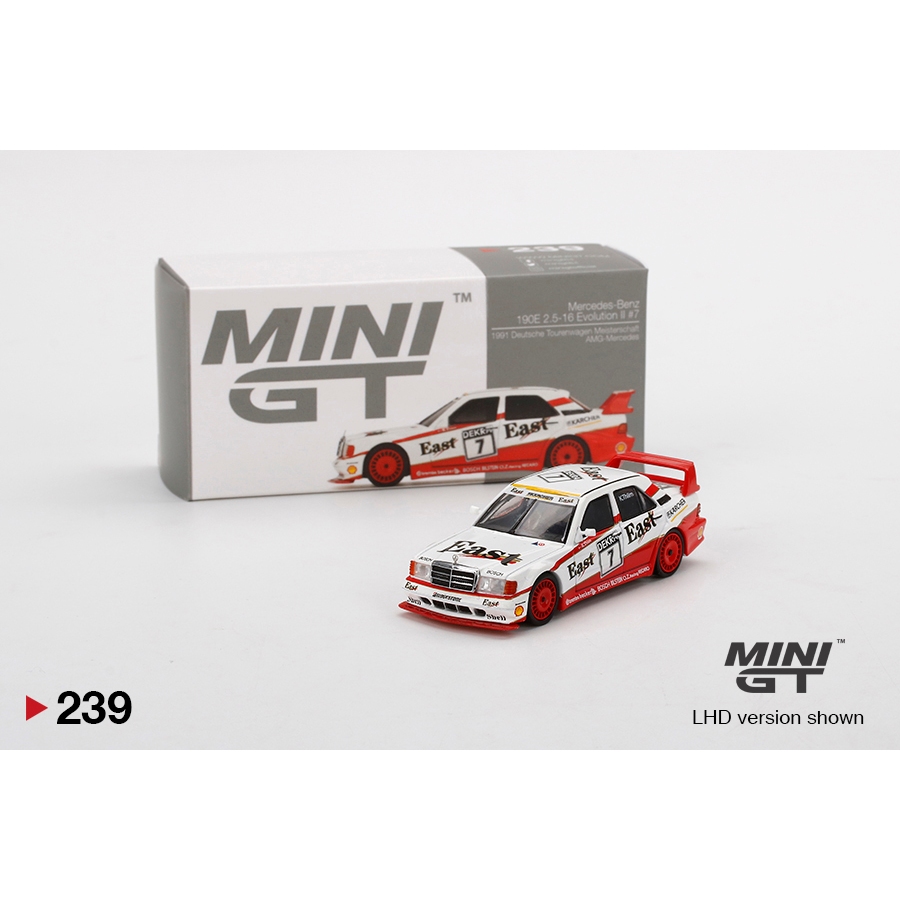 Jual MINI GT 239 Mercedes-Benz Red 190E 2.5-16 Evolution II #7 | Shopee ...