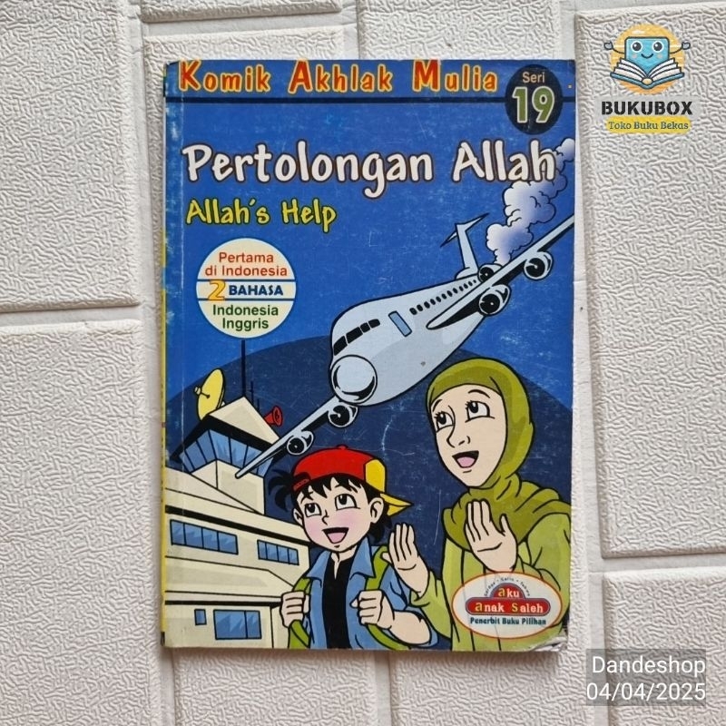 Jual Komik Akhlak Mulia by Aku Anak Saleh BILINGUAL Inggris Indonesia ...