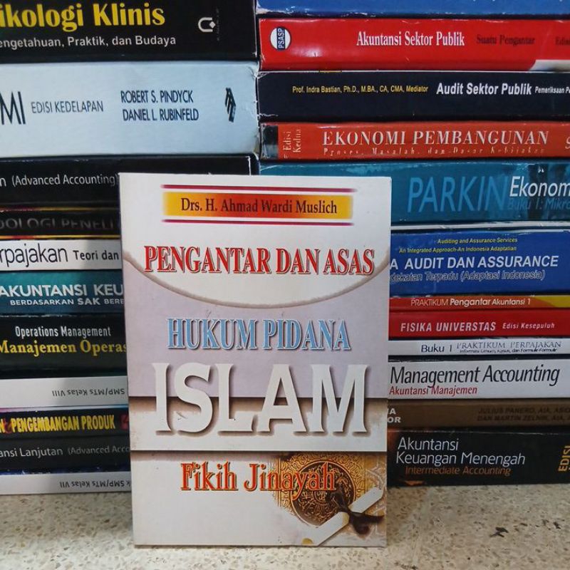 Jual Pengantar dan Asas Hukum Pidana Islam by Ahmad Wardi | Shopee ...