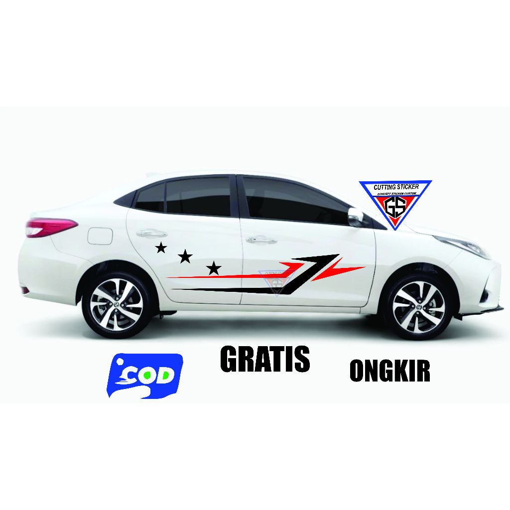 Jual STICKER MOBIL SEDAN CIVIC STICKER LES STRIPING MOBIL SEDAN ...